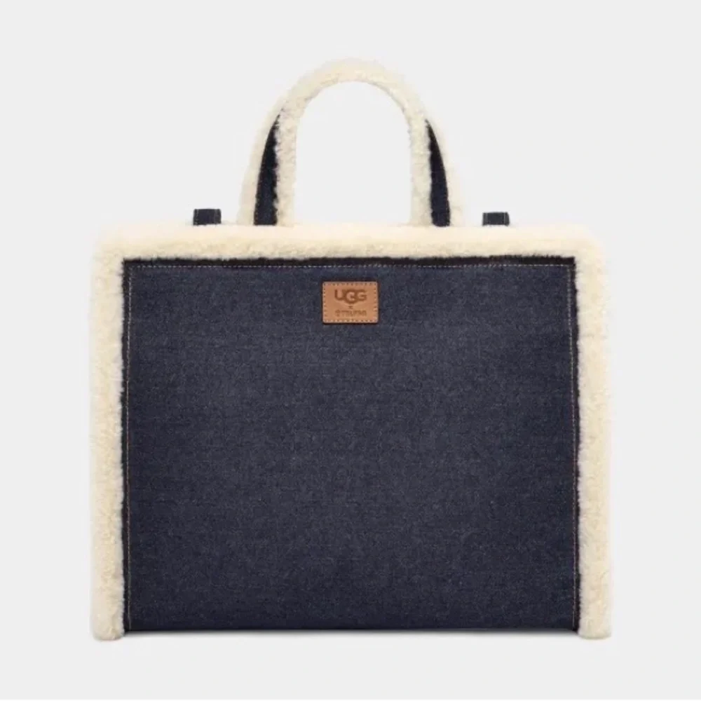 Ugg X Telfar Medium Shopper- Denim - Picture 4 of 6